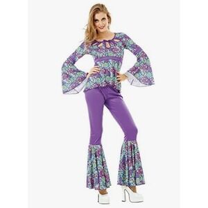 Disco Diva Costume, Women's XL, 70s Style Outfit, Halloween Costume‎